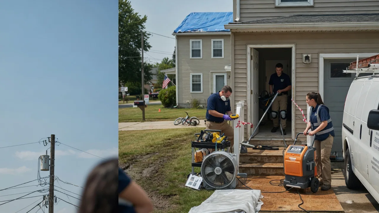 Water Damage Repair in Floyds Knobs, IN near me